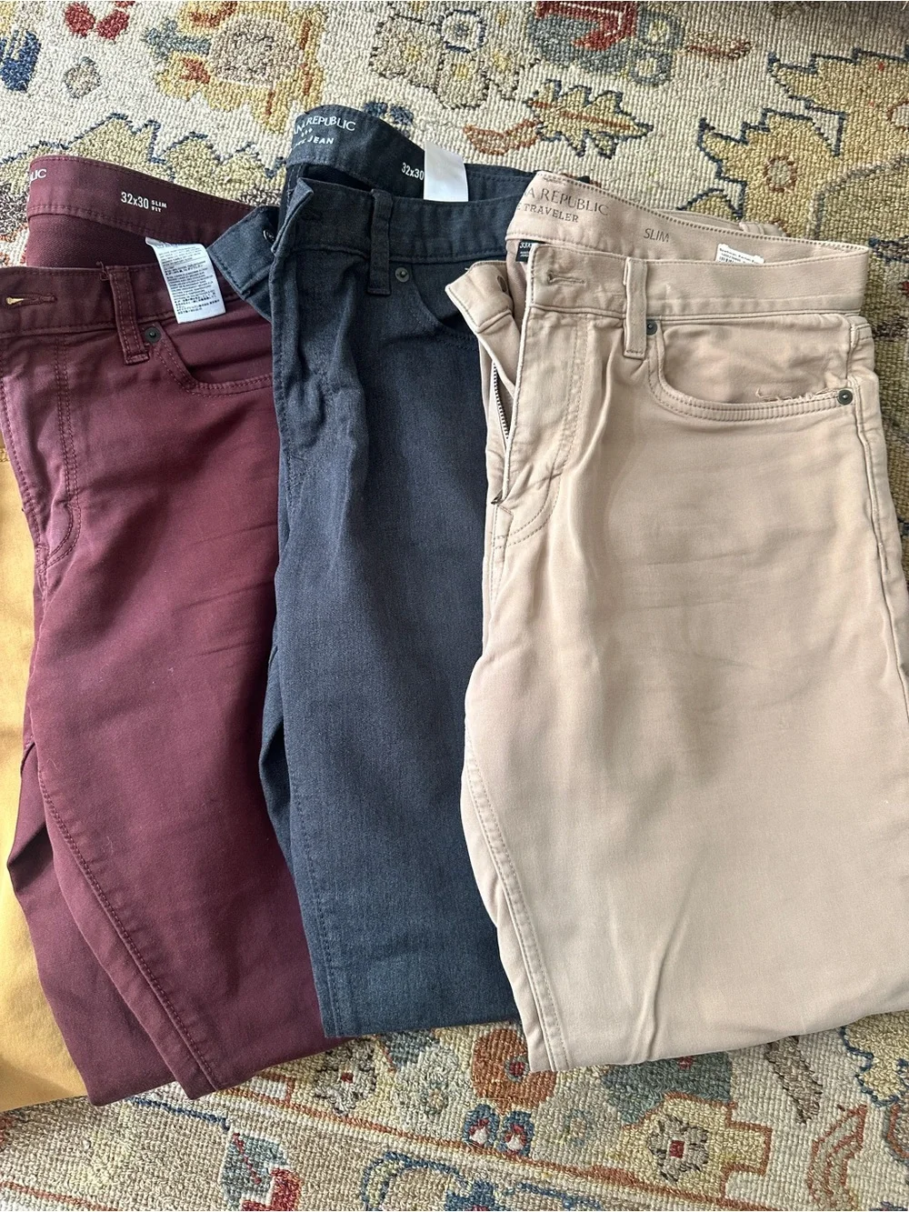 Mens Banana Republic Pants Bundle sz 32 x 30